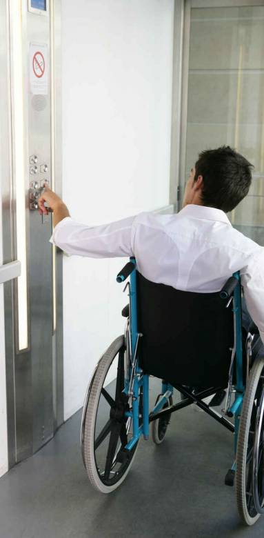 Ascenseur privatif parfaitement intégré dans l'habitat Lyon 