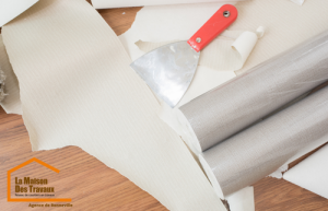 Papier peint spatule