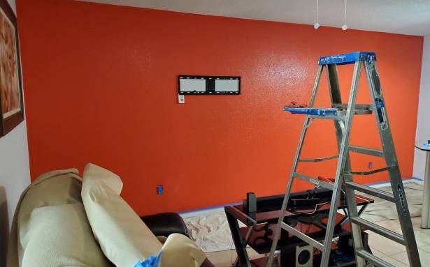 repeindre un mur