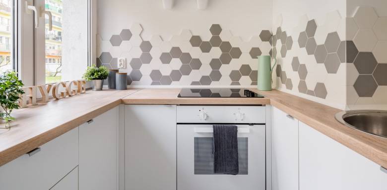 Plan de travail de cuisine en bois massif - Le Raincy 93