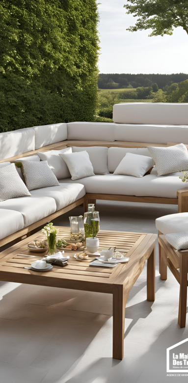 Choisir le mobilier adapté pour un jardin d'été
