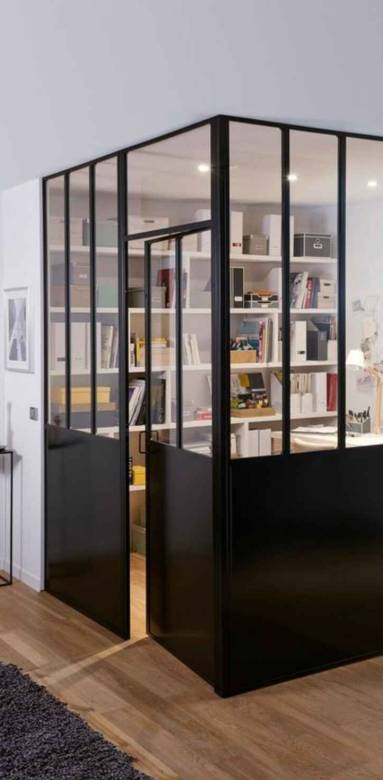 Verrière d'atelier, cloisons de bureau - Nantes 44