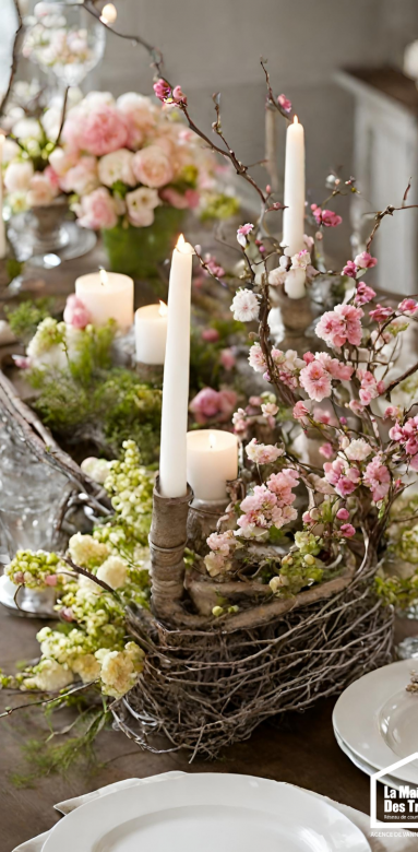 centre de table pâques