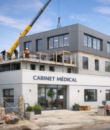 Surélévation d’un cabinet médical : agrandir sans interrompre l’activité