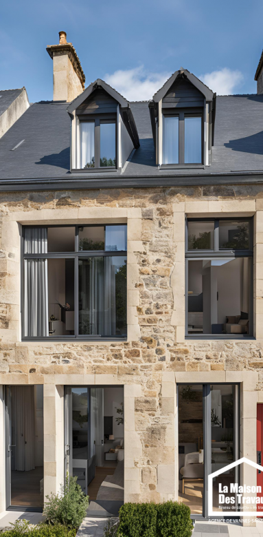 extension maison dans la région du Morbihan