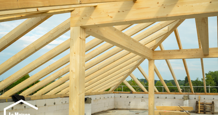 Création d'une charpente pour un local commercial