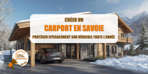 carport Savoie, création carport Albertville, installation carport Moûtiers, carport bois métal béton, abri voiture montagne, permis carport Savoie, la maison des travaux albertville moutiers, prix carport