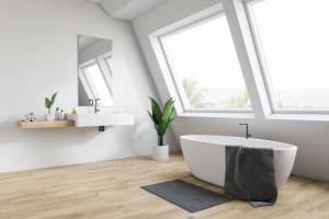 salle de bains sous combles