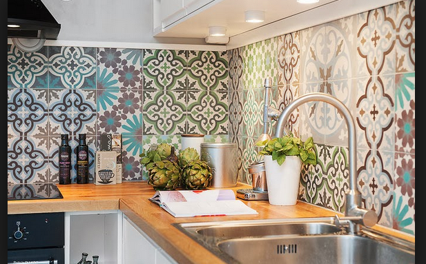 Plan de travail en bois massif