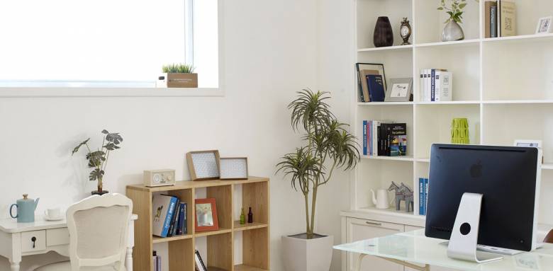 souplex, murs et mobiliers clairs