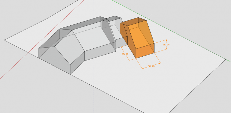 Extension Maison Plan Volumétrique
