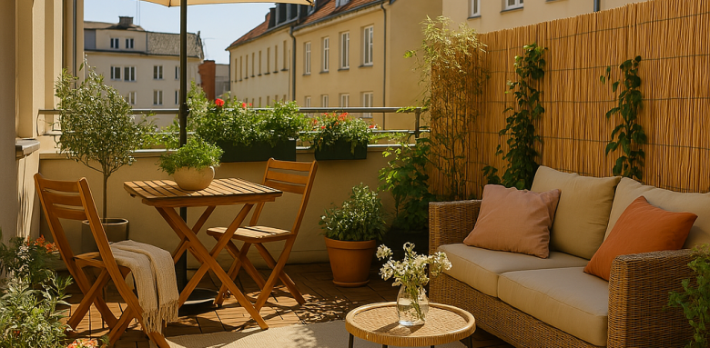Aménager une terrasse d'appartement - Valence 26