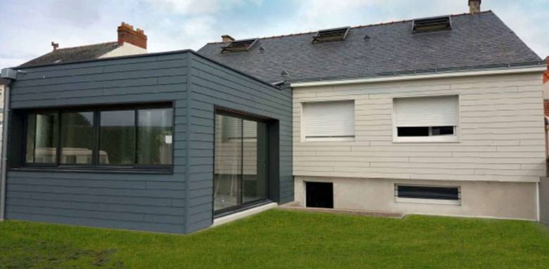 Bardage sur ITE