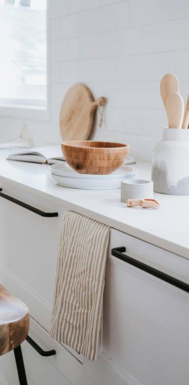  Une cuisine tout en blanc à Houdan