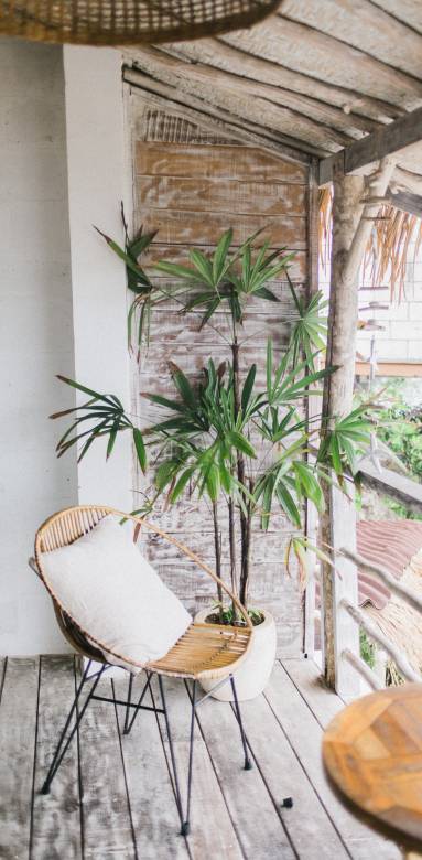 terrasse bois stylée