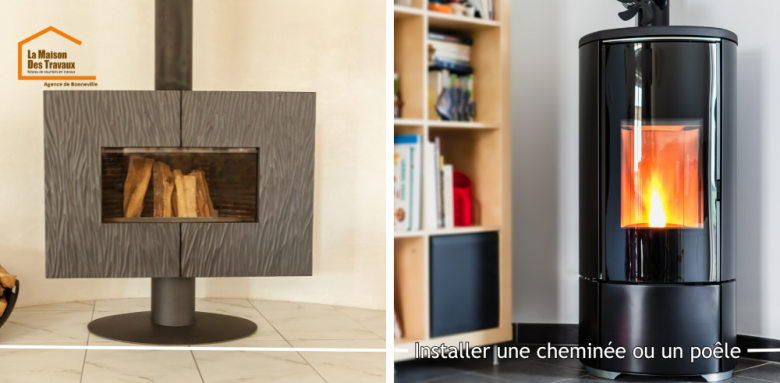 Installer une cheminée ou un poêle