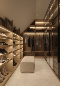 Dressing sous pente : optimiser chaque espace de votre intérieur