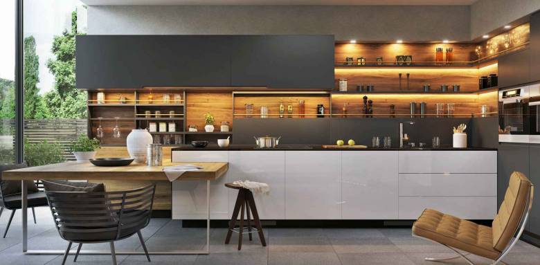 Visualisation en 3D d'une cuisine