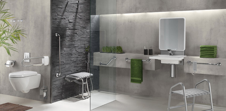 Salle de bain adaptée au handicap - bureau d'études 77, cuisiniste 77, domoticien 77, électricien 77, entreprise d'électricité générale 77, plombier 77, entreprise de maçonnerie 77, maçon 77, menuisier 77, carreleur 77