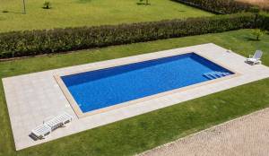 Aménagement abords de piscine à Deauville