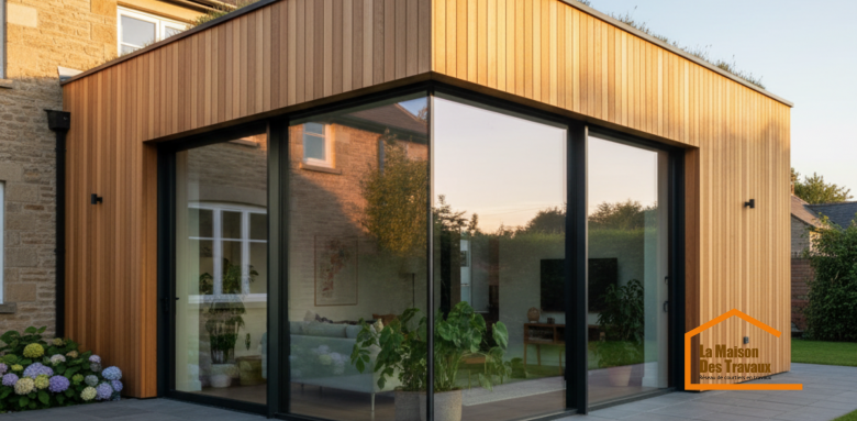 Extension bois Angers