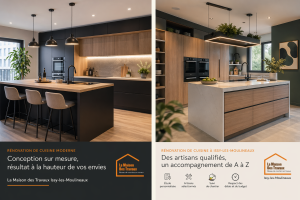 aménagement de cuisine par la Maison des Travaux d'Issy