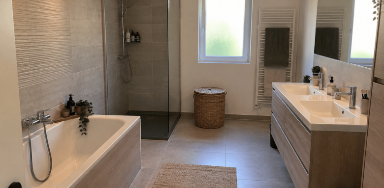 Rénover une salle de bains de 10m² à Thiers