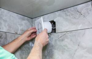 ventilation de la salle de bain