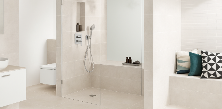 Comment installer une douche à l’italienne (69340 Francheville)