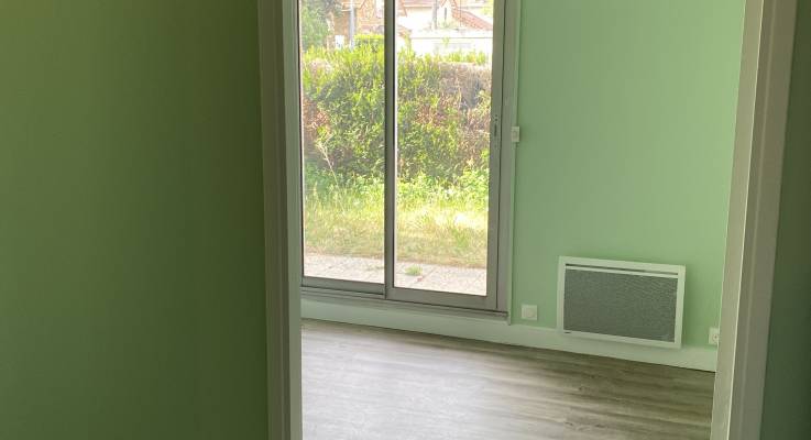 Couloir et cabinet médical après travaux (Brunoy 91800)