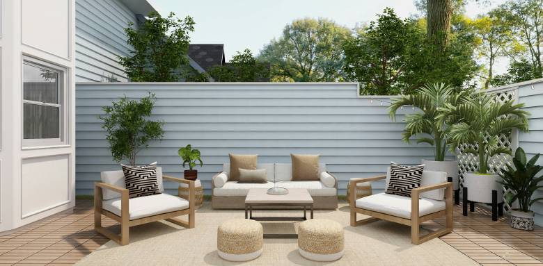 aménager une terrasse avec un petit budget landerneau morlaix