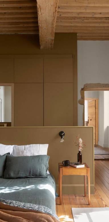 Chambre tendance 2023 Coloris Caramel