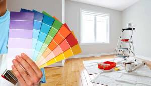 Travaux de peinture en intérieur