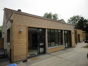 Construction d'une extension en bois - Nantes 44