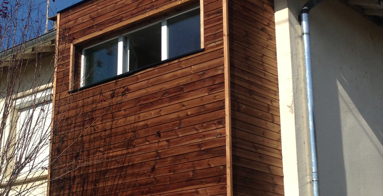 Etapes d'une extension bois