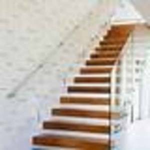 Escalier en chêne moderne sans contremarche