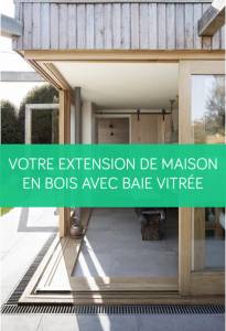 Votre extension de maison en bois avec baie vitrée dans le Golfe du Morbihan