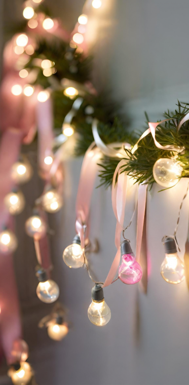 Guirlandes étincelantes noel