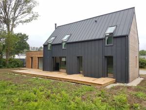 Extension maison zinc Haguenau