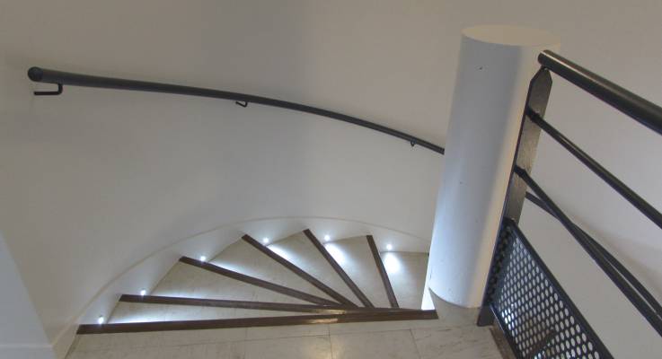 Rénovation d'un escalier à La Côte Fleurie