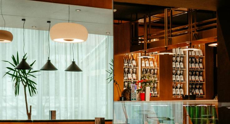 Bar d'un hôte rénové dans les Yvelines