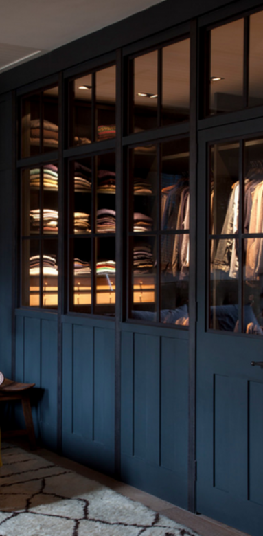 Dressing semi fermé esprit verrière