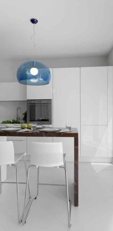 Sol en résine dans une cuisine - La Maison Des Travaux Viry-Châtillon