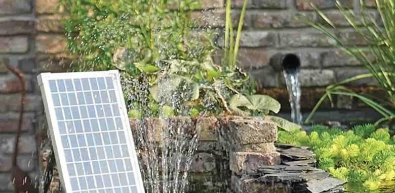 Fontaine solaire
