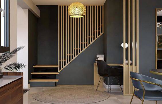 Rambarde en tasseaux