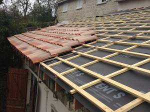 Rénovation de toiture en tuiles