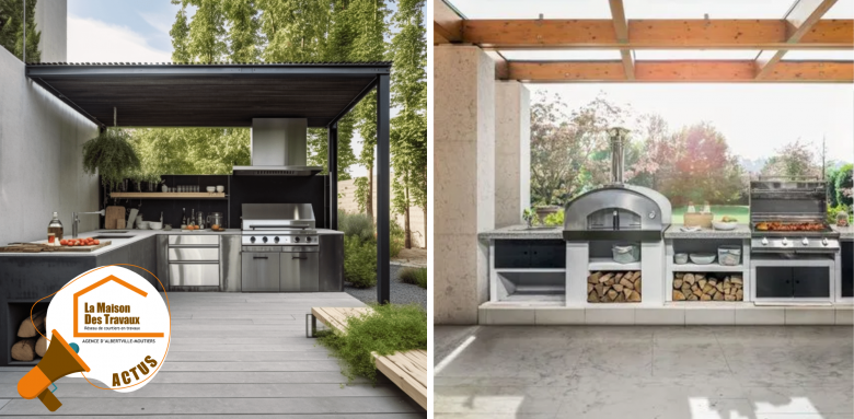 Aménagement cuisine d'été, Idées cuisine d'été extérieure, Conseils cuisine d'été, Matériaux pour cuisine d'été, Plans cuisine d'été