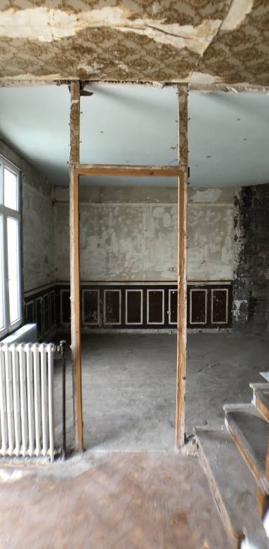 démolition des cloisons séparatives maison le Chesnay