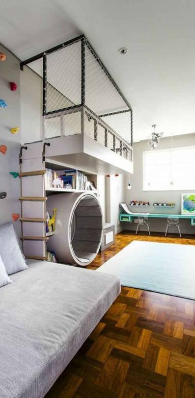 rénovation et aménagement d'une chambre d'enfants