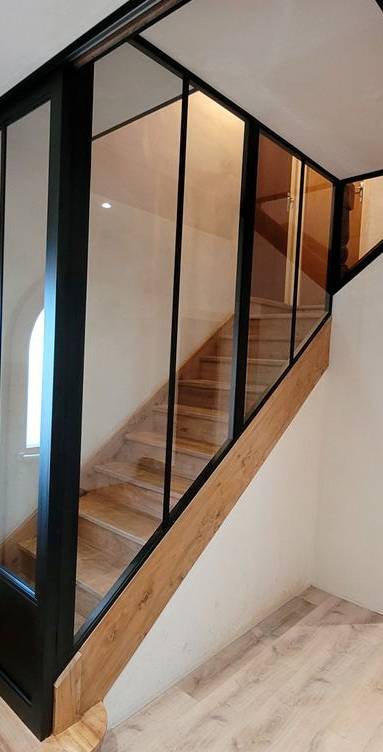 escalier verrière libourne